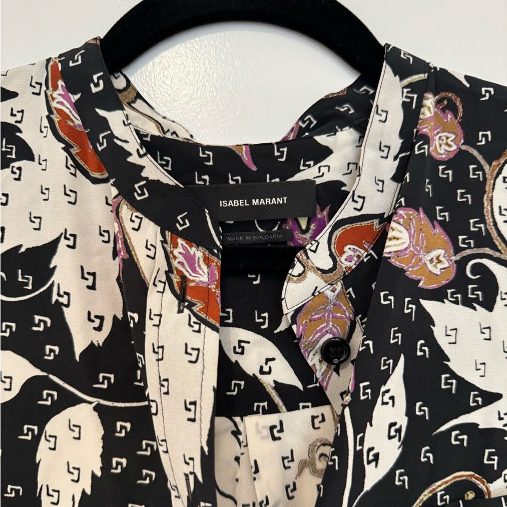 Isabel Marant boho button blouse - Picture 4 of 4